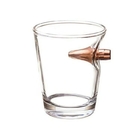 Bullet Handmade Scotch Glasses / Drinking Bar Round Bottom Whiskey Glasses
